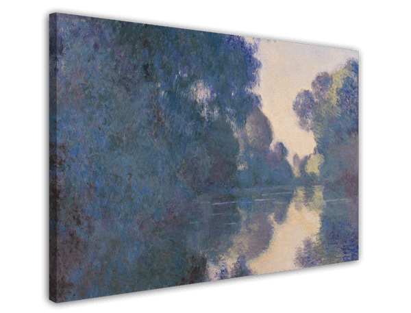 Claude Monet - Morgen an der Seine, nahe Giverny (1897)