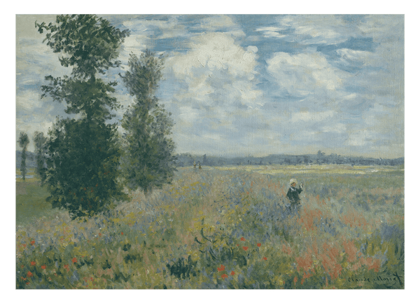 Claude Monet - Felder um Argenteuil (1875)