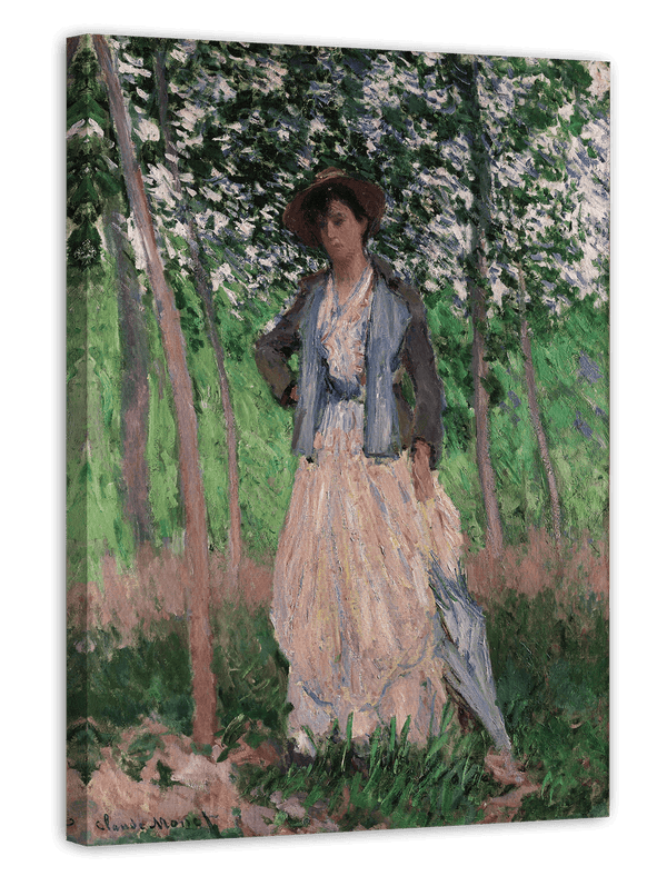 Claude Monet - Die Spaziergängerin (Suzanne Hoschedé, später Theodore Earl Butler, 1868-1899) (1887)
