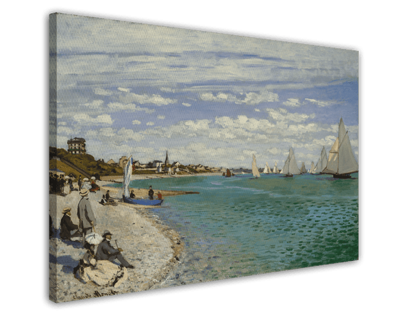Claude Monet - Regatta bei Sainte-Adresse (1867)
