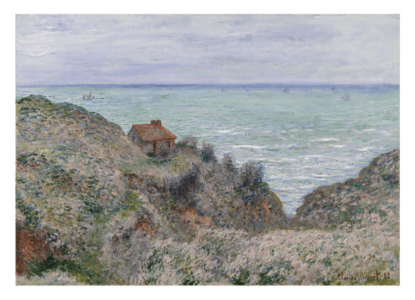 Claude Monet - Die Hütte des Zollwächters (1882)