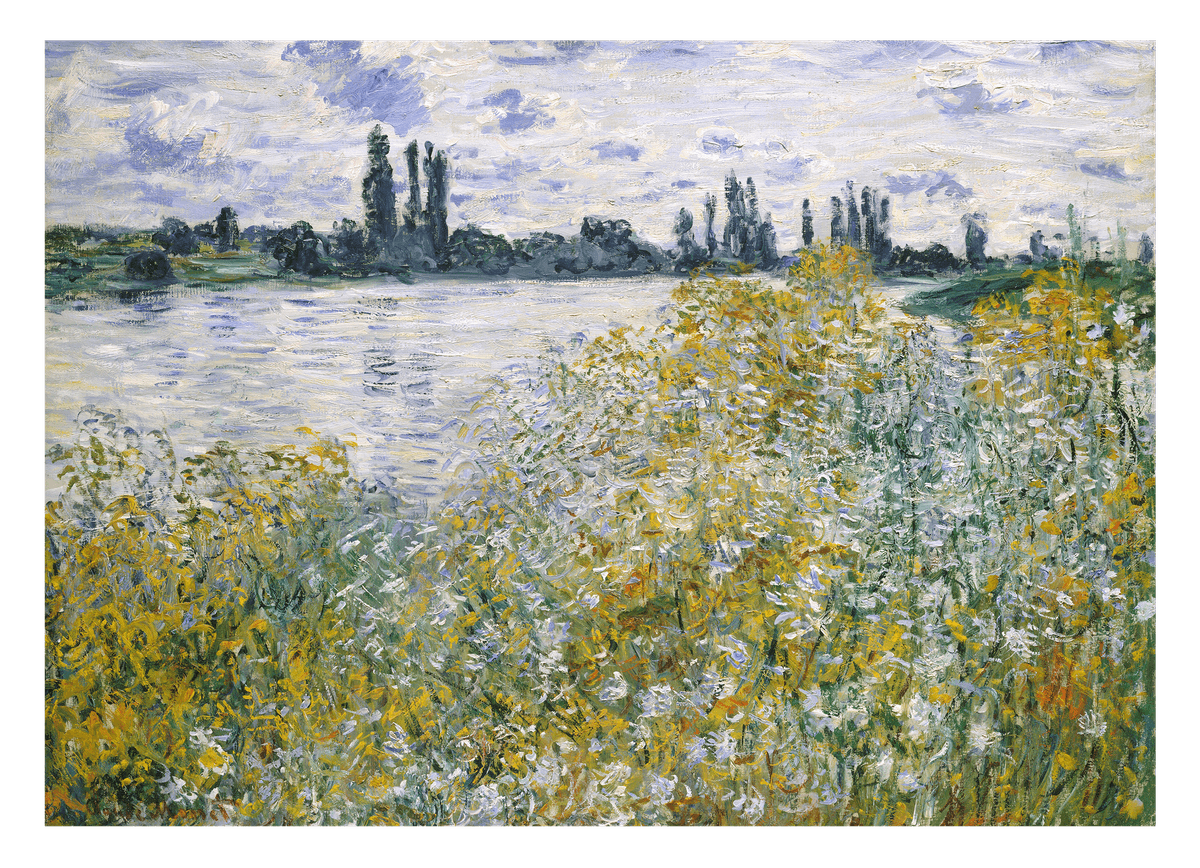 Claude Monet - Île aux Fleurs bei Vétheuil (1880)