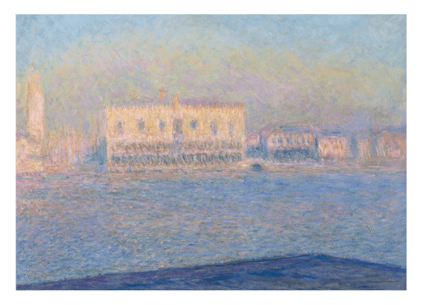 Claude Monet - Blick von Santa Maria Maggiore auf den Dogen-Palast (1908)
