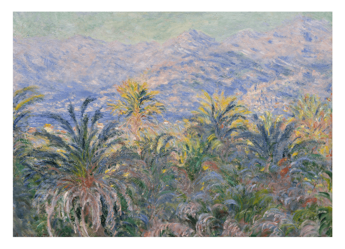 Claude Monet - Palmen in Bordighera (1884)