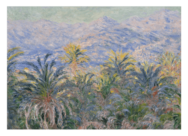 Claude Monet - Palmen in Bordighera (1884)