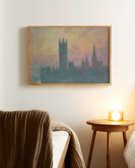 After Hover: Claude Monet - The Houses of Parliament, Sunrise (1903)