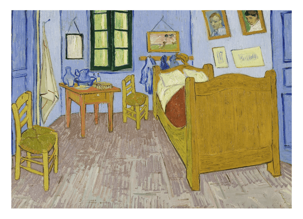 Vincent van Gogh - The Bedroom - third version (1889)
