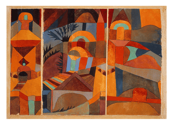 Paul Klee - Tempelgärten (1920)