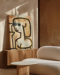 After Hover: Paul Klee - Mädchen in Trauer (1939)