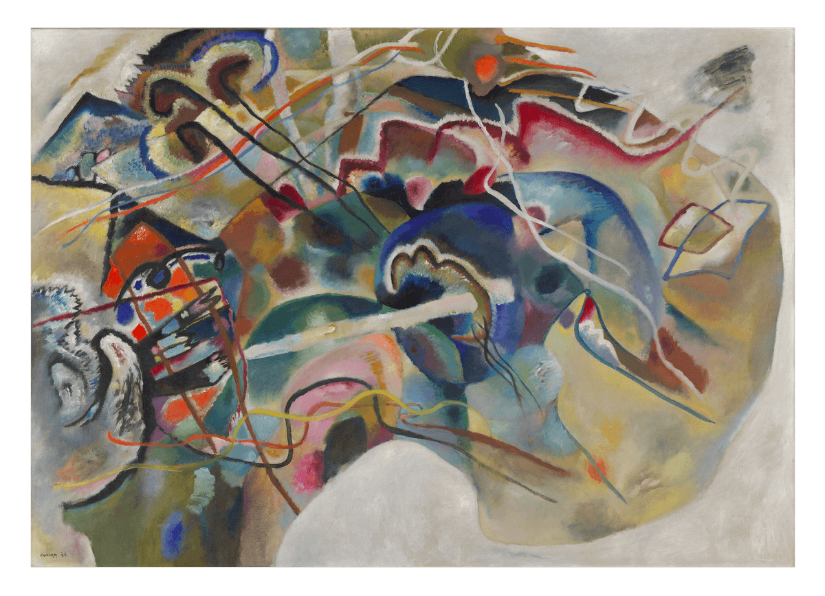 Wassily Kandinsky - Picture with White Border (1913)