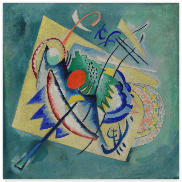 Wassily Kandinsky - Rote Ellipse (1920)