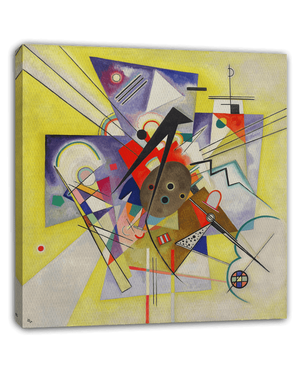 Wassily Kandinsky - Gelbe Begleitung (1924)