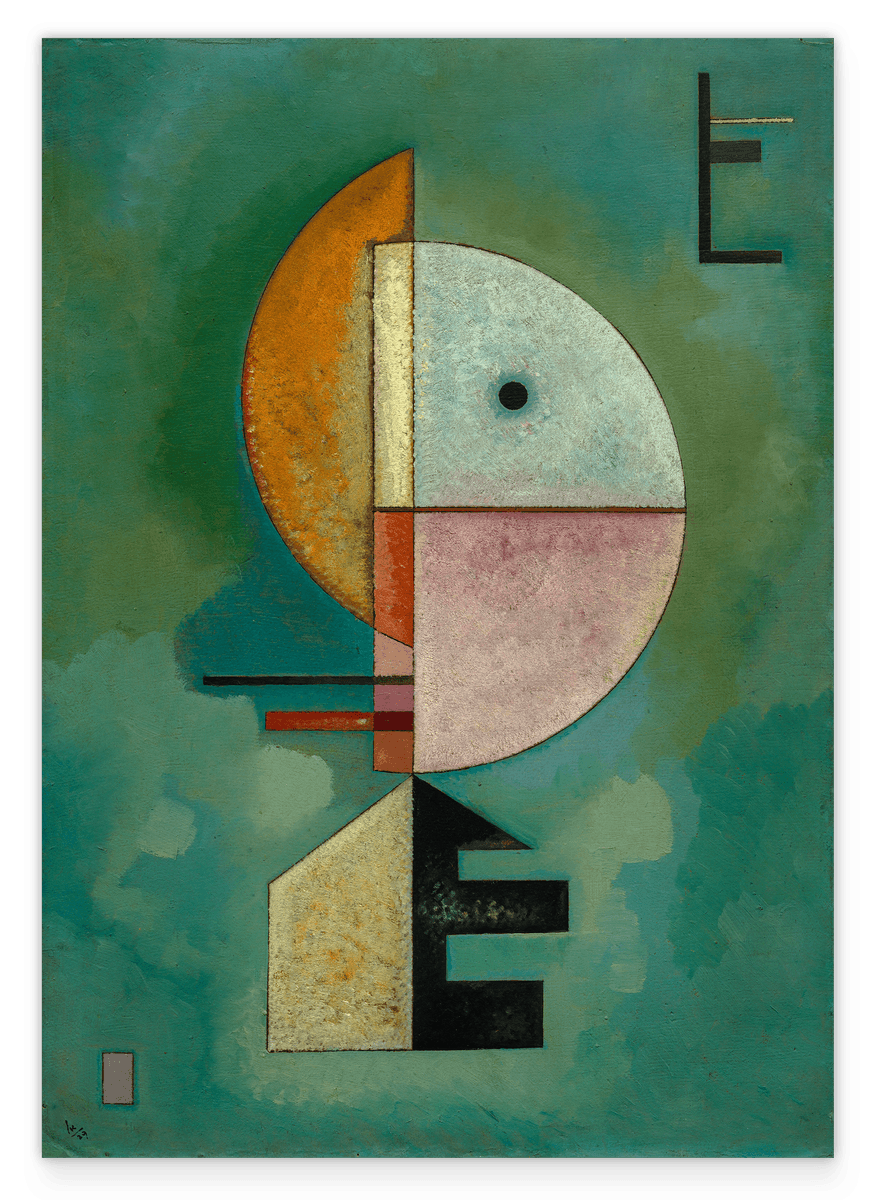 Wassily Kandinsky - Empor (1929)