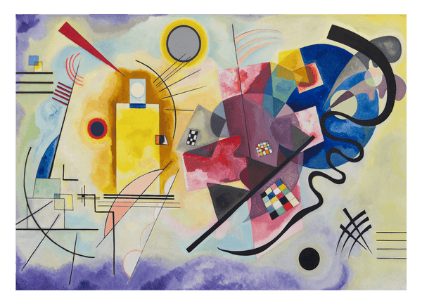 Wassily Kandinsky - Gelb-Rot-Blau (1925)