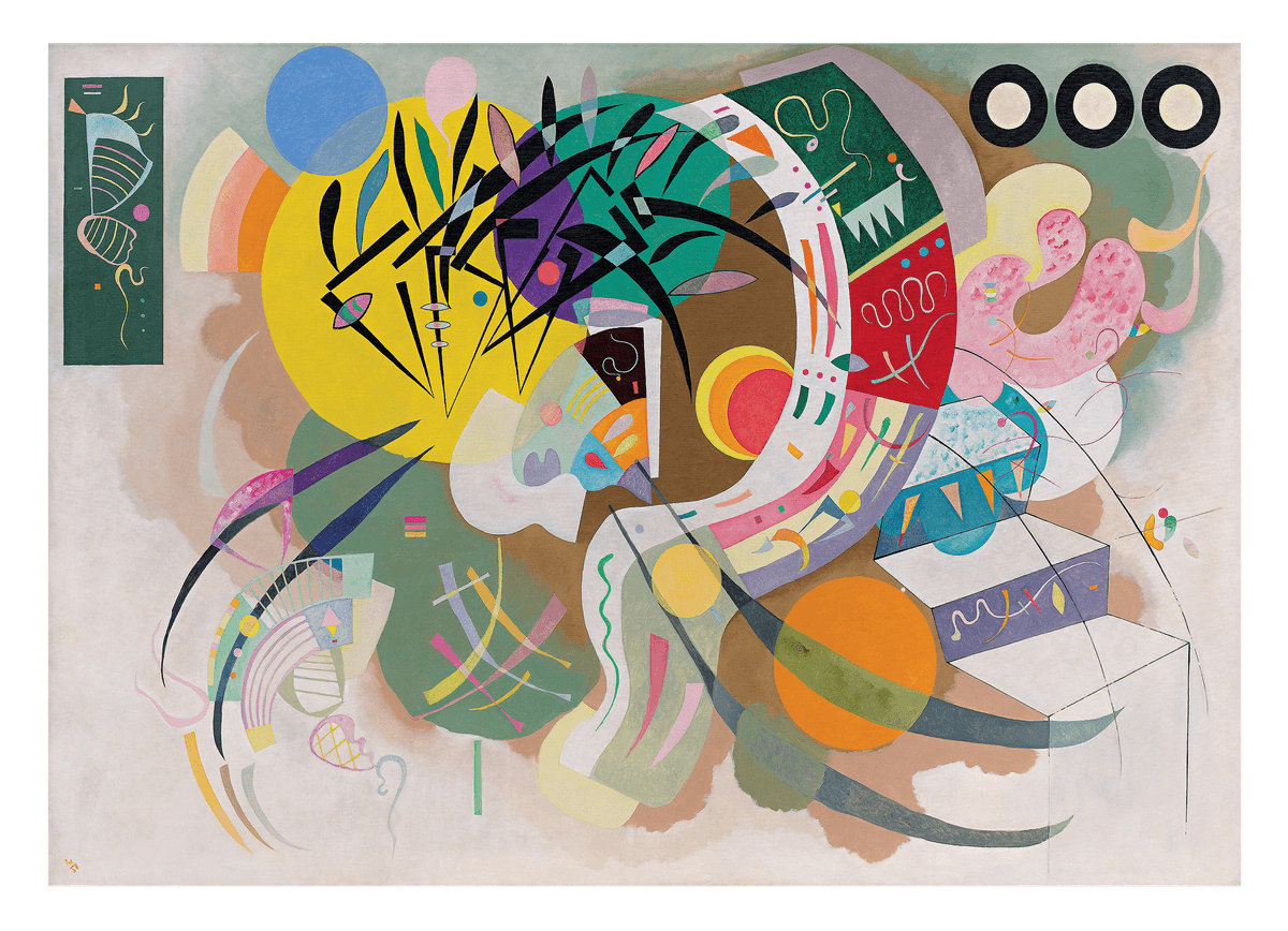 Wassily Kandinsky - Dominante Kurve (1936)