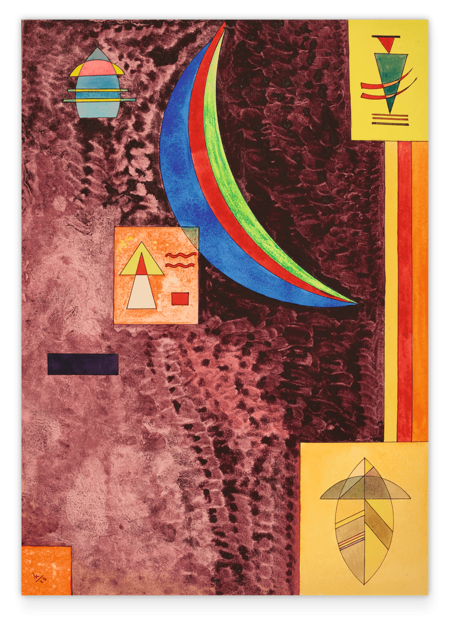 Wassily Kandinsky - Scharf (1928)