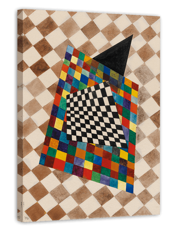Wassily Kandinsky - Kariertes (1925)