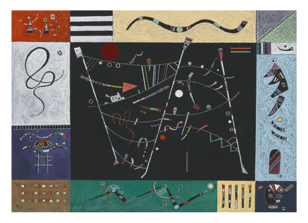 Wassily Kandinsky - Studie für das Ensemble (1940)