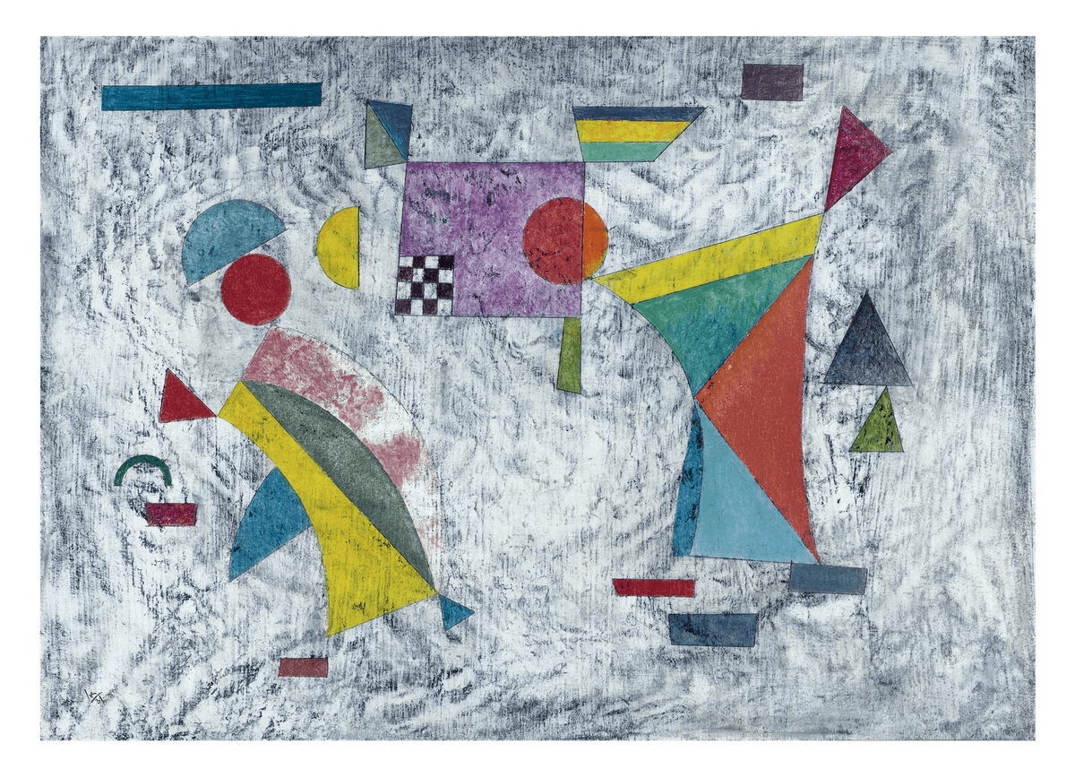 Wassily Kandinsky - Flatterhaft (1931)