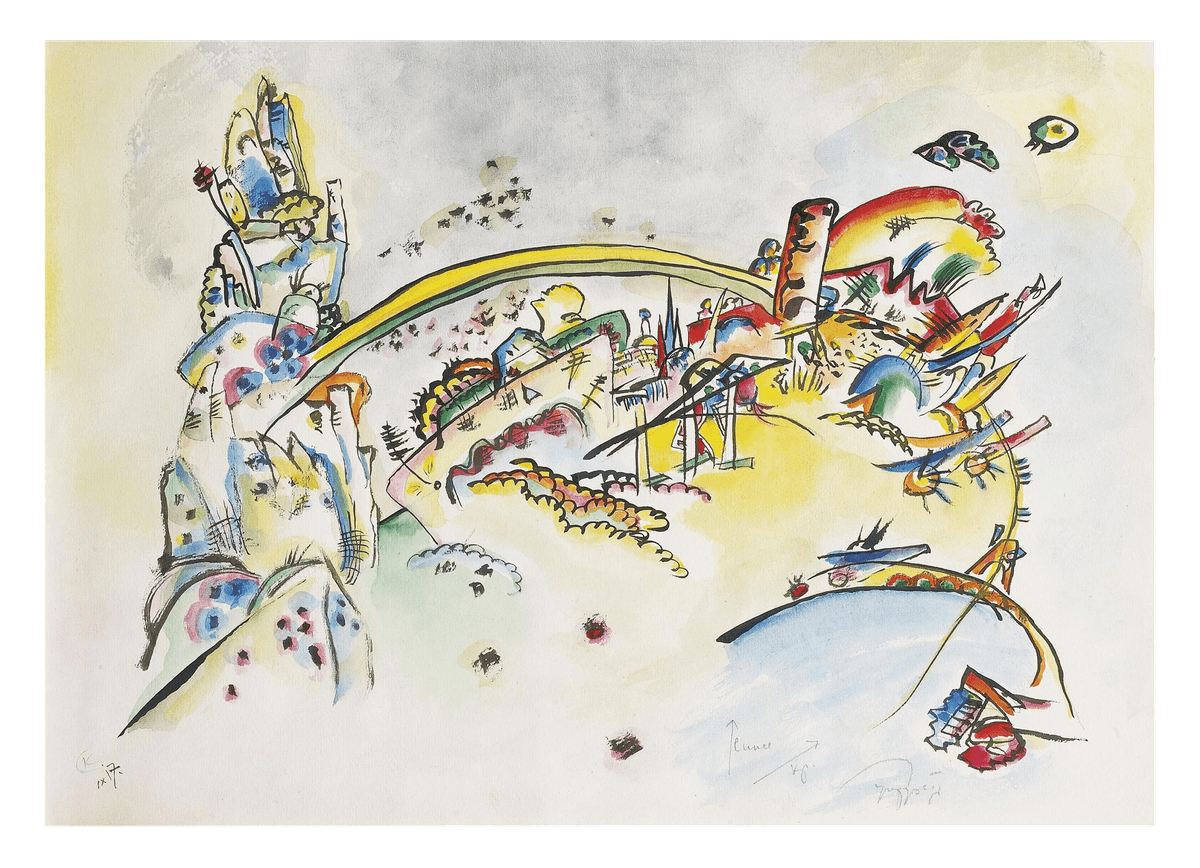 Wassily Kandinsky - Ohne Titel (1917)