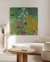 After Hover: Gustav Klimt - Bauerngarten (1907)