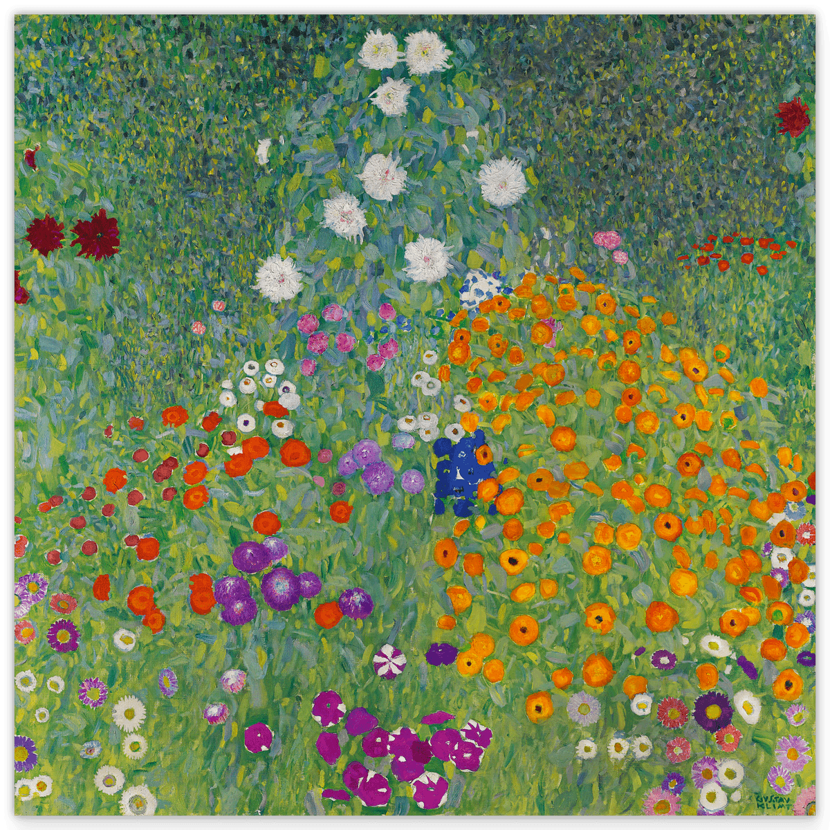 Gustav Klimt - Bauerngarten (1907)