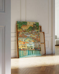 After Hover: Gustav Klimt - Malcesine am Gardasee (1913)
