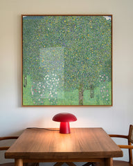 After Hover: Gustav Klimt - Rosen unter Bäumen (1905)