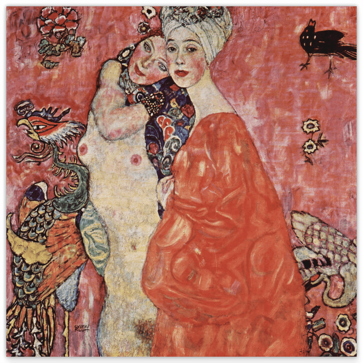 Gustav Klimt - Die Freundinnen (1916/1917)