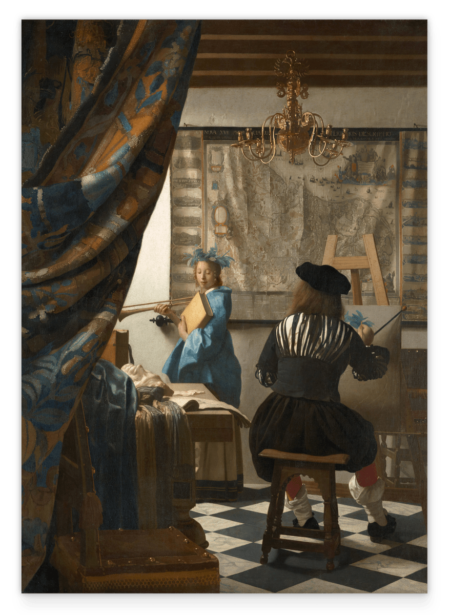 Jan Vermeer - Die Allegorie der Malerei (1666/1668)