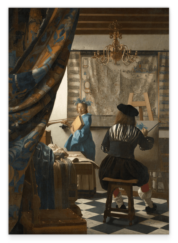 Jan Vermeer - Die Allegorie der Malerei (1666/1668)