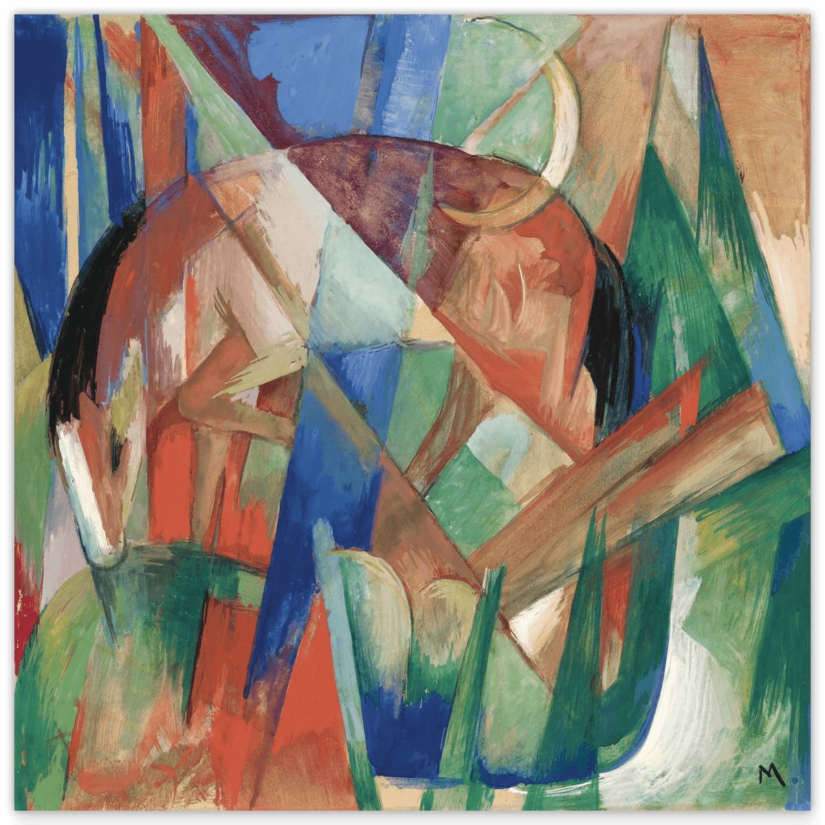 Franz Marc - Fabeltier II (Pferd) (1913)
