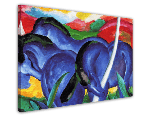 Franz Marc - Die großen blauen Pferde (1911)