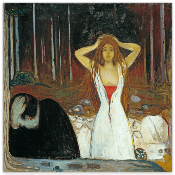 Edvard Munch - Ashes (1894)