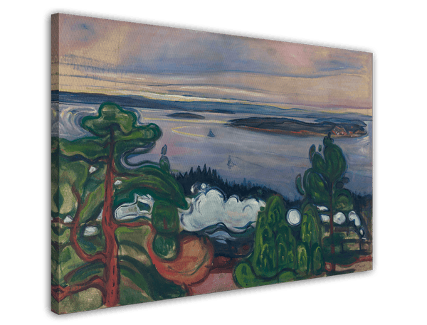 Edward Munch - Train Smoke (1900)