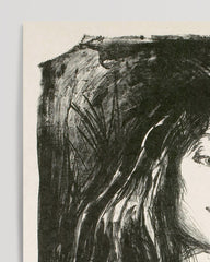 After Hover: Edward Munch - The Brooch - Eva Mudocci (1903)