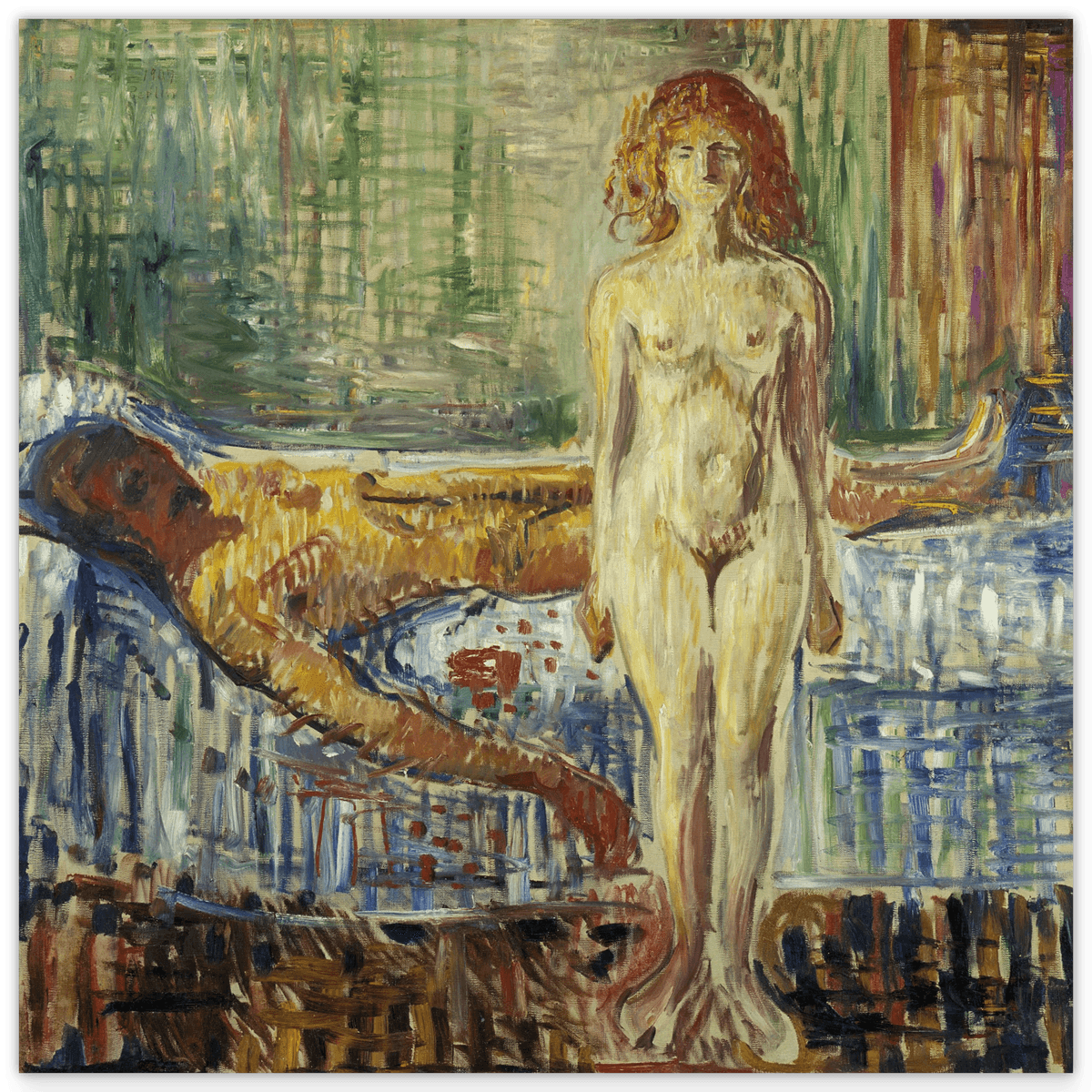Edward Munch - The Death of Marat II (1907)