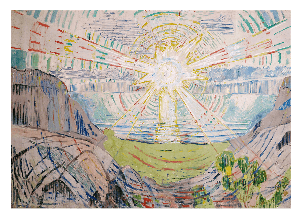 Edward Munch - The Sun (1910/1911)