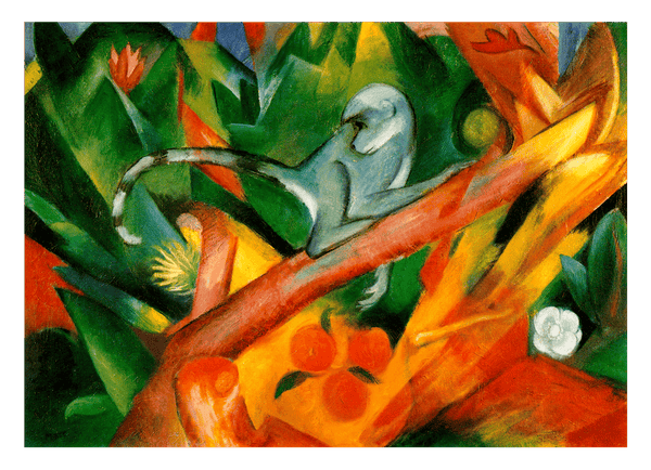 Franz Marc - Das Äffchen (1912)