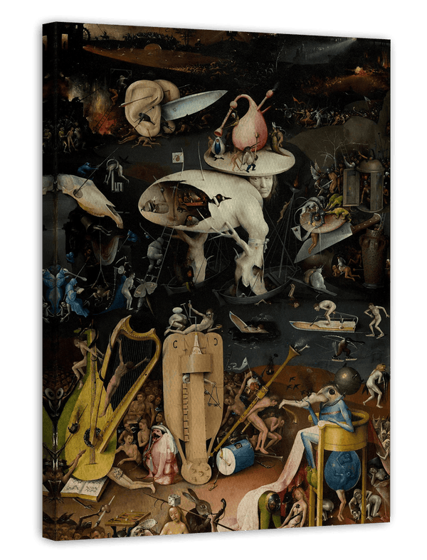 Hieronymus Bosch - Der Garten der Lüste (1490/1510) - Rechte Tafel