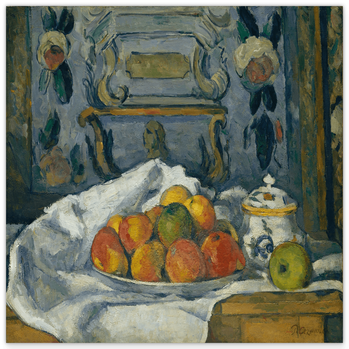 Paul Cézanne - Apfelteller (1876-1877)