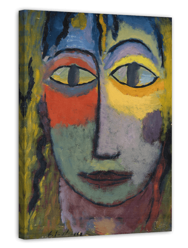 Alexej von Jawlensky - Kopf einer Frau Medusa