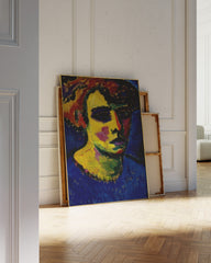After Hover: Alexej von Jawlensky - Art Print Painting with Face