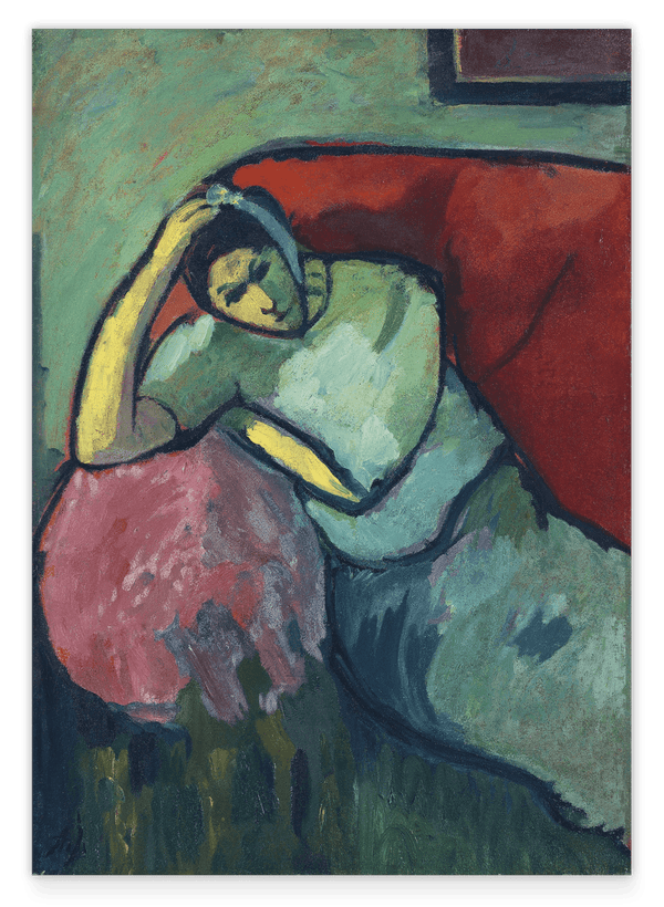 Alexej von Jawlensky - Sitzende Frau