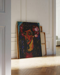 After Hover: Alexej von Jawlensky - The Blue Mantilla