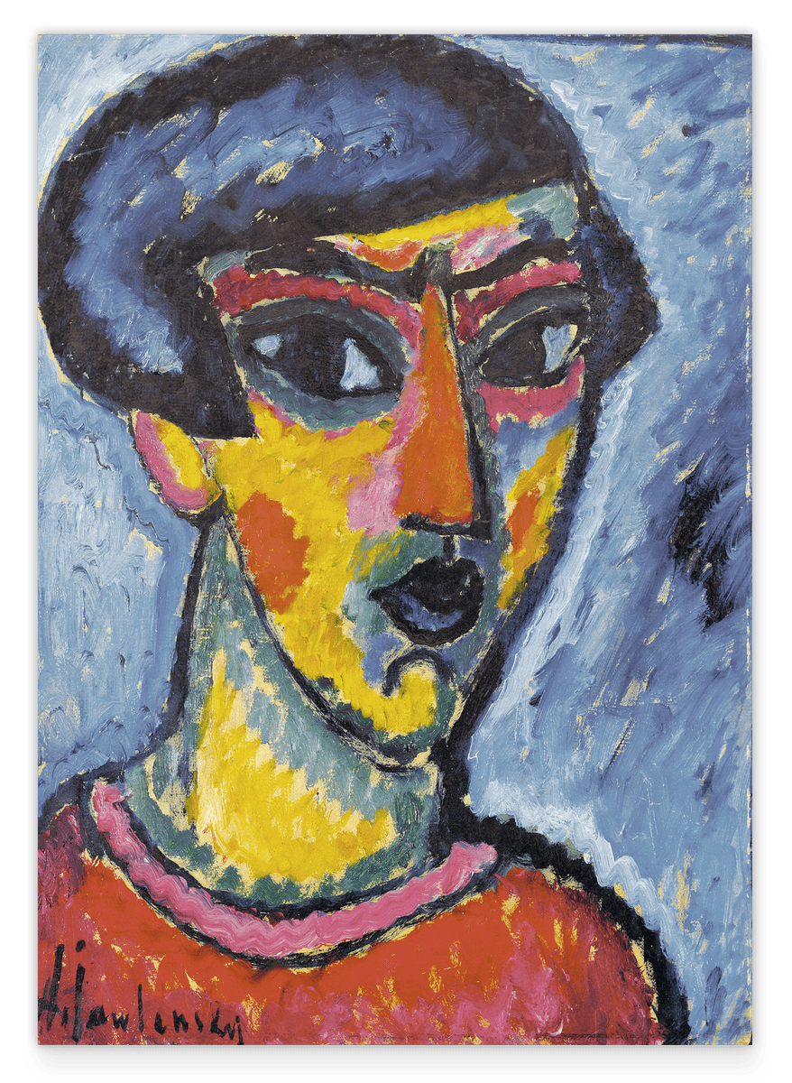 Alexej von Jawlensky - Kopf in Blau