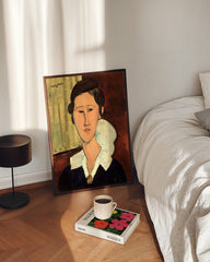 After Hover: Amedeo Modigliani - Portrait of Hanka Zborowska