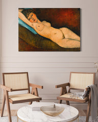 After Hover: Amedeo Modigliani - Nu Couché au coussin bleu