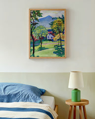 After Hover: August Macke - Tegernsee Landschaft Anagoria