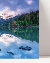 After Hover: Idyllic mountain lake